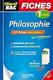 Image de Objectif Bac Fiches Détachables Philosophie Tº L/ES/S