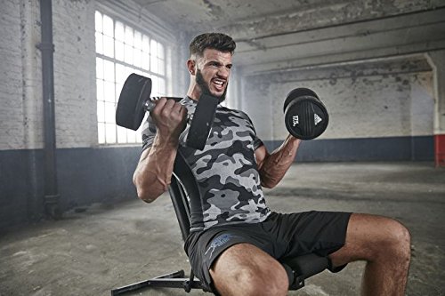 Adidas adwt-11343 Kurzhantel, Schwarz, 10 kg - 9
