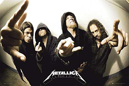 Preisvergleich Produktbild Metallica - Poster - Fisheye + Ü-Poster