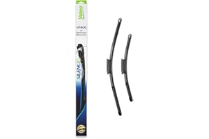VALEO Silencio Essuie-glace - VF800 - Kit de Balais d'Essuie-glace 500 mm / 350 mm Plats d'Origine de Haute performance, Visibilité Supérieure sur la Route- Avant - Lot de 2 Balais - 577800
