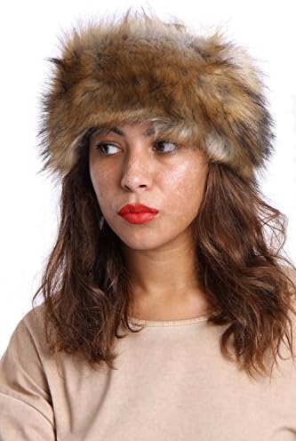 URBAN MIST Faux Fur Headband Fox