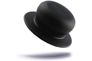 Kerafactum Poignée de rechange universelle pour couvercle de casserole - En plastique - Diamètre : 6 cm - Noir