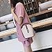 Produktbild Eeayyygch eayyygch Kettenschloss Tasche Damen Mobile Perle Nieten Tasche Mini Schultertasche Cross Body Bag Frauen Umhängetasche Querschnitt Dokumententasche Single Mode Weich, weiß, Einheitsgröße