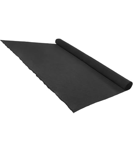 Suede Headliner Fabric With 1/9"(3mm) Foam Backing Material 72" L×60" W Car Suede Headliner Roof Fabric For Automotive Home RV Interior Replacement Repair DIY 60" Wide, Charcoal