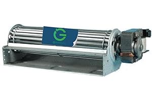 G GRIMALDI Motore Ventilatore Tangenziale Ventola per Caminetti, Stufe, Forni e Termoconvettori, 22W Lunghezza 270mm, Motore DESTRO ORARIO | Made in Italy | Silenzioso ed Efficiente