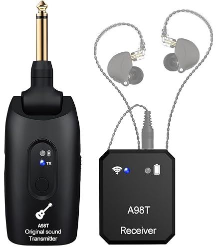 Système Audio Intra-auriculaire Sans Fil Vootnifig - Émetteur/récepteur 2,4 GHz, Latence <4 Ms, Portée 30 M - Pour Musique Live