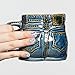 Tattify Paisley Nail Wraps - Denim on Denim (Set of 22)