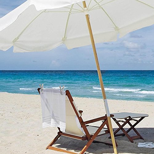 ZILONG Wäscheklammern, Große Klammern, Clips aus Edelstahl, Ideal für Handtücher, Strandtücher, Bettwäsche und dicke Kleidung, Um vermeiden herunterzufallen und wegzufegen, Silber - 3