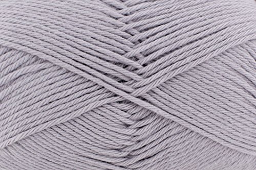 Gründl Wolle Cotton Fun, Farbe:27 hellgrau
