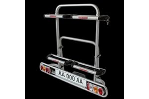 FABBRI 6201960 Skiträger für die Anhängerkupplung AHK-Skiträger Anhängevorrichtung Anhängerkupplung 22kg