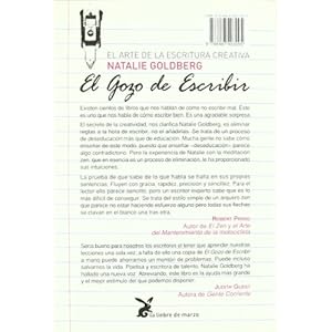 El gozo de escribir