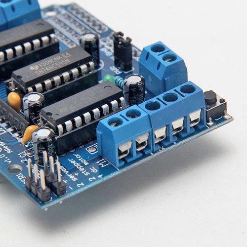 Neu L293D Motor Mega Shield Antriebs Schild Modul IC-Vorstand für Arduino Mega Erweiterungskarte - 5