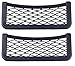 Produktbild 2er SET Ablagenetz selbstklebend Größe L+L Ablagefach für BMW 19 x 8 cm