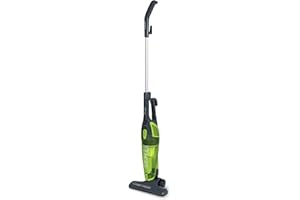 Cecotec Conga DUO Stick EASY 9793789050069 Cecotec Conga Duostick Easy - Aspirador vertical 2 en 1 (escoba y de mano sin bolsas, 8000W, Filtro HEPA) color negro y verde, 800W, Negro y Verde