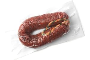Chorizo ​​​​Longaniza Doux - Saveur douce et traditionnelle - Affiné pendant 2-3 mois à Guijuelo - Idéal pour les tapas et les apéritifs - EIbérico