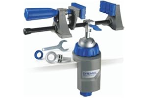 Dremel 2500 Complemento Morsa Multi-Vise 3-in-1- Morsa fissa, Morsetto non Integrato e Supporto Utensile [Classe di efficienza energetica A]