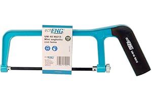 ECHO ENG Mini seghetto con lama 150mm, seghetto professionale per tagliare legno, metalli e altri materiali - UM 40 MA15 echoENG