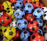 balones plastico decathlon De distintos colores. Paquete de 12 balones de fútbol de PVC, de 25 cm de diámetro (desinflado), de colores variados