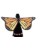 Produktbild JMETRIC Schmetterlingsf Cosplay Butterfly Wings FlügelFrauen Schmetterling Flügel Schal Schals Damen (Gelb)