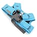 BTSKY 3 in 1 Baby Toddler Cartoon Animal Walking Safety Harness Portable High Chair Cart Safety Strap Learning Assistant Belt Shopping Cart Safety Strap (blue)