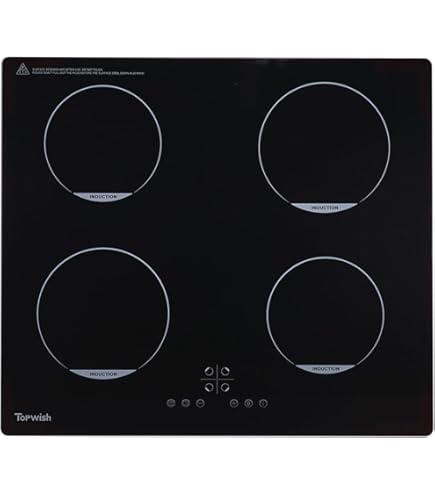 Exquisit Kochfeld EKC301-R-020 | Glaskeramik | Touch Control | Timer