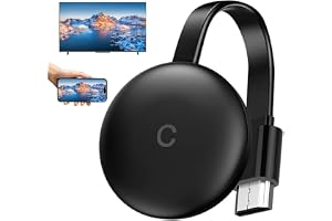 Foreverup Trådlös HDMI-adapter, trådlös HDMI-dongel, 4K Full HD Miracast HiFi Dongle, videostöd för TV, Android/iOS/laptop/PC/bildskärm/TV stöd/DLNA/Airplay