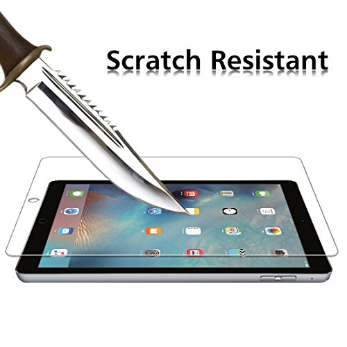 iPad Pro 12.9 Zoll Panzerglas Schutzfolie, iVoler® Premium Panzerglasfolie folie Displayschutzfolie Hartglas Gehärtetem Glas DisplayPanzerglas Schutzfolie Displayschutz Tempered Glass Screen Protector für Apple iPad Pro 12.9“- 0,3mm Dünn, 9H Härtegrad, 2.5D Abgerundete Kanten – [Kratzfest][Hohe Transparenz] [Fingerabdruck-frei][Blasenfrei]-Lebenslange Garantie - 4