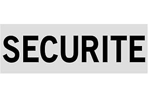 PATROL EQUIPEMENT Bandeau SECURITE rétroréfléchissant - Gris - Patrol