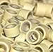 200PCS Silicone Lined Micro Rings/Beads for Hair Extensions Colour: Blonde | Size: 5mm