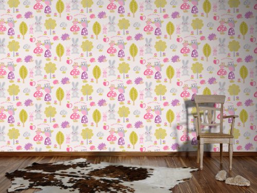 A.S. Création Tapete Boys & Girls 5 Papiertapete Kindertapete 10,05 m x 0,53 m bunt weiß 935551 - 4