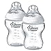 Tommee Tippee Closer to Nature 260 ml/9fl oz Feeding Bottles (2-pack)