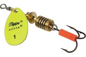 Mepps Aglia Spinner Jaune Fluo Taille 1 3,5 g