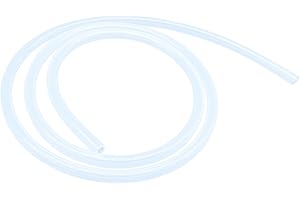 iMeistek Tube en silicone, longueur 1,5 m, diamètre intérieur 5 mm x diamètre extérieur 7 mm, tuyau flexible de qualité alimentaire, tuyau d'arrosage pour transfert de pompe