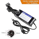 Eingangsspannungsbereich: 100-240V , Ausgabe: 19.5V 4.62A 90W( 65W Kompatibel). Geeignet für alle Original-Adapter mit 7,4 mm * 5,0 mm Schnittstellen Größe und 19,5 v 4,62 a 90W Leistung. Bitte überprüfen Sie den Strom und die Spannung des ursprünglichen Adapters zunächst, wenn Sie sich nicht sicher sind. Tragbare Computer Ladegeräte & Netzteile