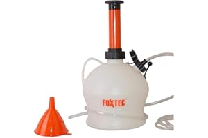 FUXTEC Pompe d'Aspiration 4 Litres FX-AP4L Pour Vidange d'Huile ou Liquide