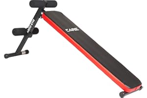 Care Fitness - Banc de musculation ABDO GYM - Nombreuses Inclinaisons - Exercices Variés - Appareil Abdominaux - Musculation et Gymnastique à Domicile