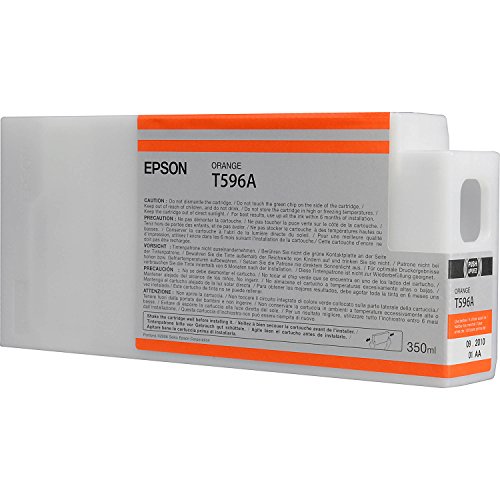 Epson T596A C13T596A00 - Cartouche d'encre d'origine - Orange pour Stylus Pro - 350ml