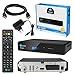 Produktbild Satelliten SAT Receiver DVB-S DVB-S2 SET: HB DIGITAL HD 350S DVB-S/S2 Receiver + HDMI Kabel mit Ethernet Funktion und vergoldeten Anschlüssen (Full HD Ready, HDTV, HDMI, SCART, 2x USB 2.0, SPDIF Koaxial Ausgang, 12V)