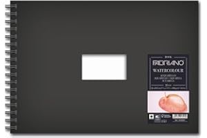 FABRIANO Unbekannt Watercolour - Carnet Spirale Paysage 21x 29,7 cm - 300 GSM - 25 Feuilles Grain Fin