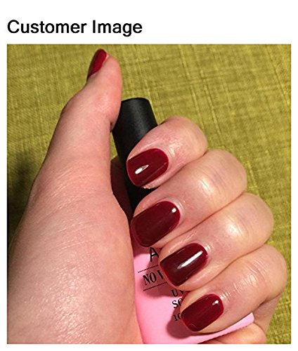 AIMEILI UV LED Gellack ablösbarer Nagellack Gel Polish – Red Vixen (010) 10ml - 2