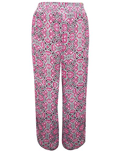 Soft Touch Pink Palazzo Summer Trousers 
