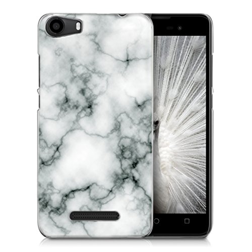 Wiko Lenny 2   II Carcasa   YIGA Moda Marmol Gris Blanco TPU Gel Cubierta De Silicona Suave Funda Tapa Case Cover para Wiko Lenny 2   II  Non adecuado para Wiko Lenny 