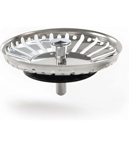 Wirquin 30723988 Bonde à Panier Pour évier 1 Bac D90 Mm Avec Tropplein