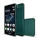 Produktbild Huawei P10 hülle, KuGi Huawei P10 hülle / Fall - Schlank bereift Stil weichen TPU hülle für Huawei P10 5.1 Zoll smartphone.(Grün)