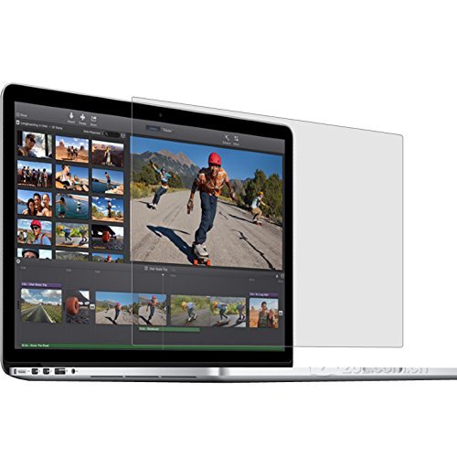 iProtect Crystal Clear Schutzfolie für Apple MacBook Pro 15" Displayschutzfolie Screen Protector klar