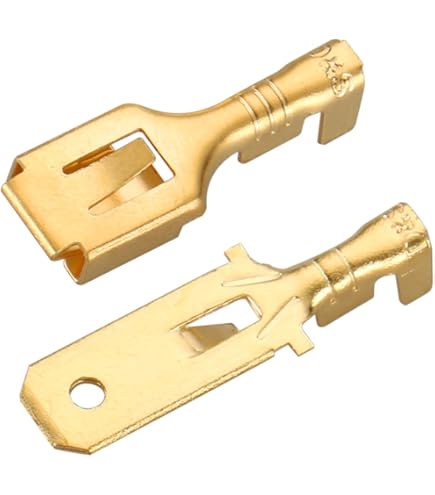 Baoain 1/4" Feale Quick Disconnects Vinyl Insulated Spade Wire - View #6