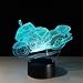 Produktbild Nachtlicht Moto 3D Licht Bunte Touch LED Visuelle Licht