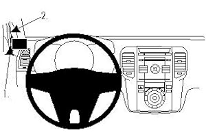 Brodit ProClip Support de fixation pour Venga Noir