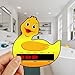 Baby and Child Home and Travel Thermometer Set to Monitor Temperature - Duck Baby Bath Thermometer & Giraffe Baby Room Nursery Thermometer
