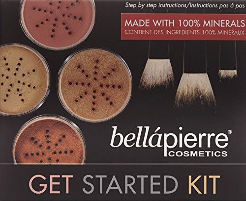 BellaPierre Get Started Foundation Makeup-Set, Dark (dunkel) - 4